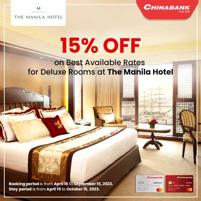 Hotels with exclusive discounts