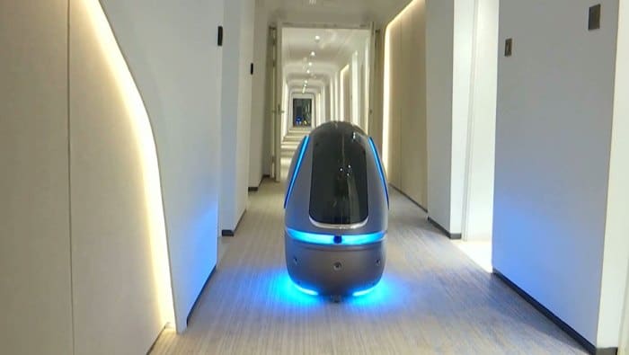 Smart hotels with AI services